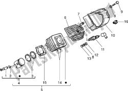 axe de cylindre-piston-poignet, assy