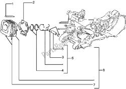 Cylinder-piston-wrist pin, assy