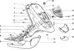 Front shield-Footboard-Spoiler