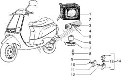 Battery-Relais-Unit turn signal lamps