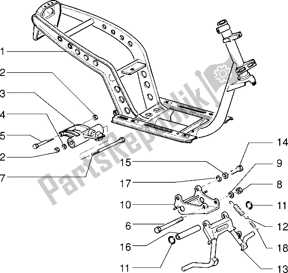 Toutes les pièces pour le Poulie Motrice du Piaggio Sfera RST 125 1995