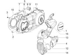 Crankcase cover - Crankcase cooling