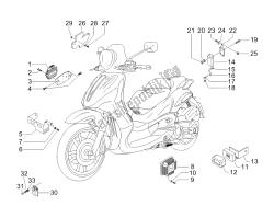 Pastiglie freno anteriore originali Piaggio Beverly 500 tutti - 647076