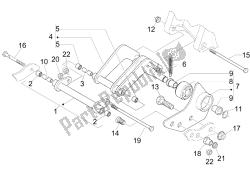 Swinging arm