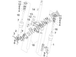 Fork's components (Kayaba)