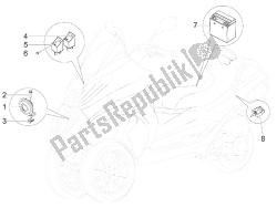 afstandsbedieningen - batterij - claxon