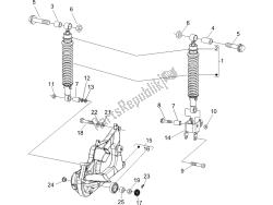 suspensión trasera - amortiguador / s