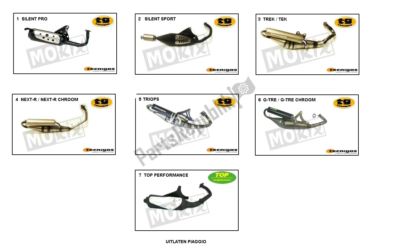Todas las partes para Cansada de Piaggio AC Typhoon 50 2000 - 2010