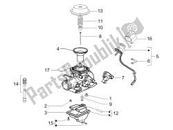 carburateur onderdelen