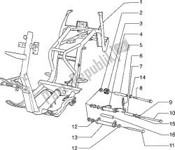 Chassis-Swingingarm-side stand