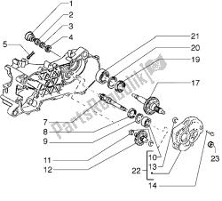 Rear wheel shaft