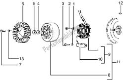 Flywheel magneto