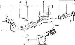 tube de refroidissement du tube-tube d'admission