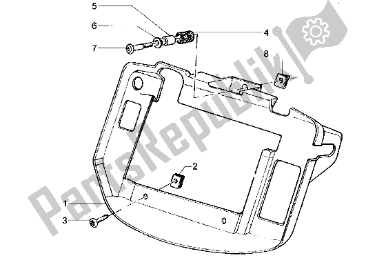 Toutes les pièces pour le Convoyeur du Piaggio Hexagon LX 125 1998