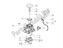 componenti del carburatore