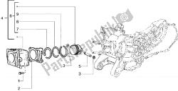 axe de cylindre-piston-poignet, assy