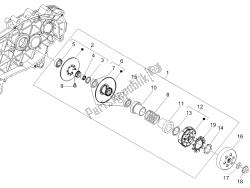 Driven pulley