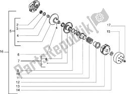 Driven pulley