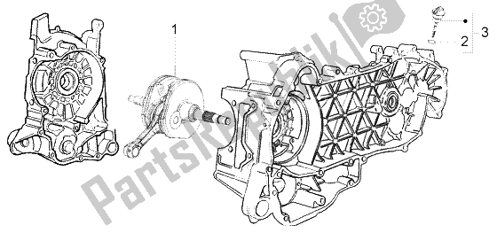 Todas las partes para Cigüeñal de Piaggio FLY 150 4T 2009