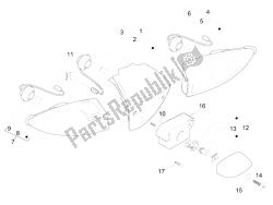 faros traseros - luces intermitentes