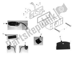 faros traseros - luces intermitentes