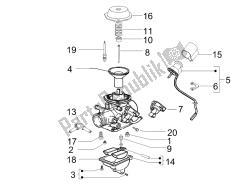 composants du carburateur