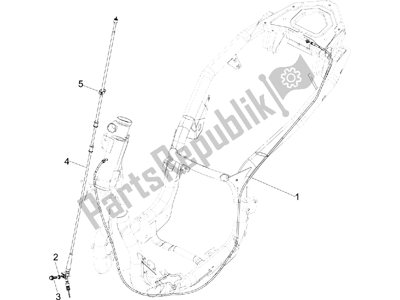 All parts for the Transmissions of the Piaggio Carnaby 200 4T E3 2007