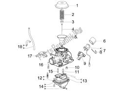 carburateur onderdelen