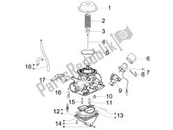 componenti del carburatore