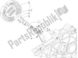 frein arrière - mâchoire de frein