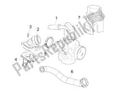 Carburettor, assembly - Union pipe