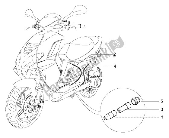 Toutes les pièces pour le Transmissions du Piaggio NRG Power Purejet 50 2005