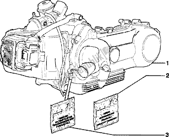 All parts for the Engine of the Piaggio Skipper 125 4T 2000