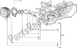 axe de cylindre-piston-poignet, assy