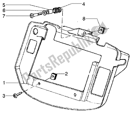 All parts for the Conveyor of the Piaggio Super Hexagon GTX 125 2003