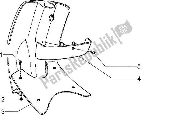 Toutes les pièces pour le Boîte à Gants Avant du Piaggio ZIP Fast Rider RST 50 1996