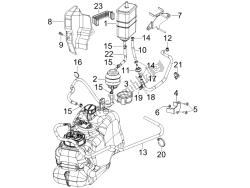 Anti-percolation system