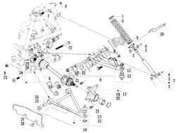 suspensión delantera - amortiguador / s