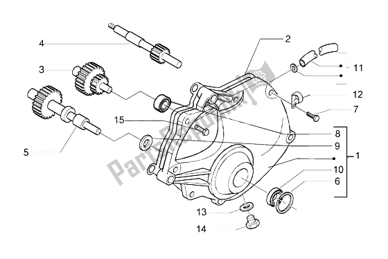 Toutes les pièces pour le Couvercle De Moyeu De Roue du Piaggio Beverly 500 2003