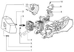 Cylinder head - inlet and induction pipe
