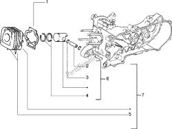 Cylinder-piston-wrist pin, assy