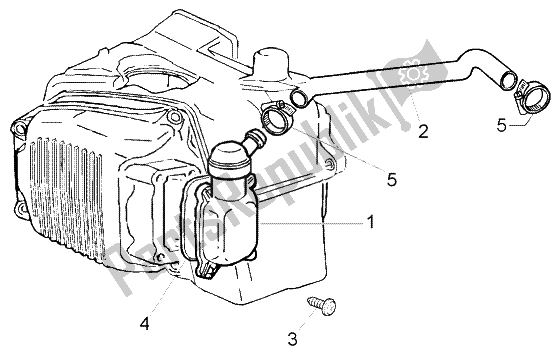 Toutes les pièces pour le Soupape De Vidange D'huile du Piaggio Liberty 200 Leader RST 2002