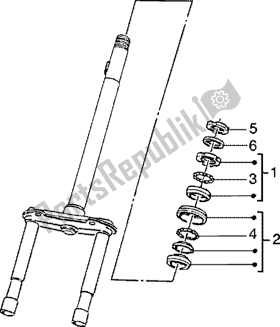 Todas las partes para Rodamientos De Bolas de Piaggio Liberty 150 Leader 1998