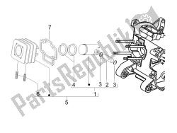 Cylinder-piston-wrist pin unit