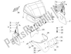 Rear cover - Splash guard