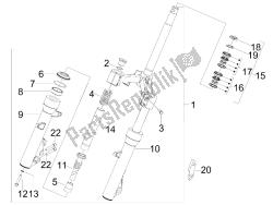 Fork/steering tube - Steering bearing unit