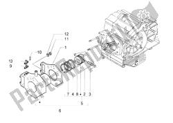 axe de cylindre-piston-poignet, assy