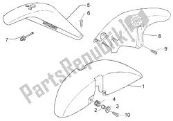 Wheel compartment- mudguard