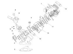 Throttle body - Injector - Union pipe