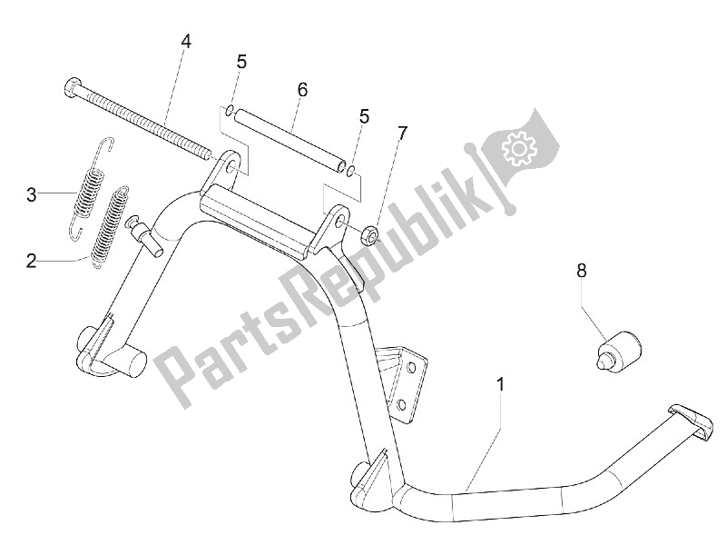 Toutes les pièces pour le Des Stands du Piaggio MP3 300 IE LT Sport 2011